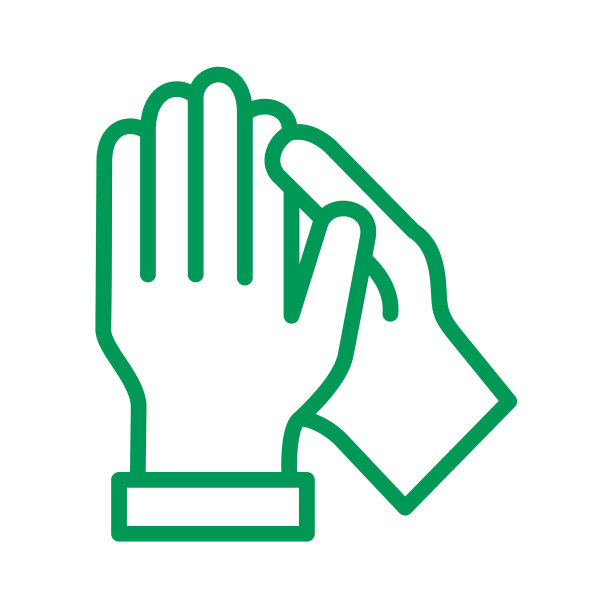 拍手图标在现代平面风格的web图片下载