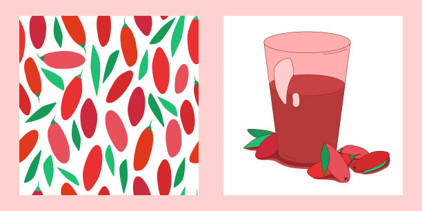 枸杞模板图片下载