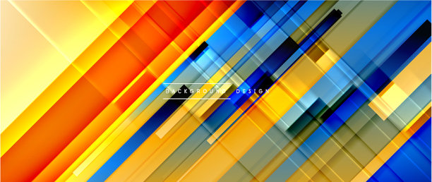 动态线条上的流体颜色梯度流行图片下载