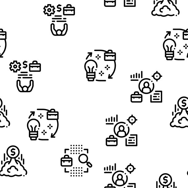 创业者创业无缝模式图片下载