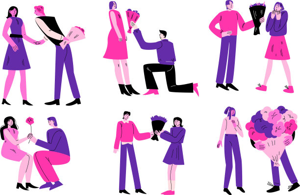 男人给他们的女朋友或妻子惊喜图片下载