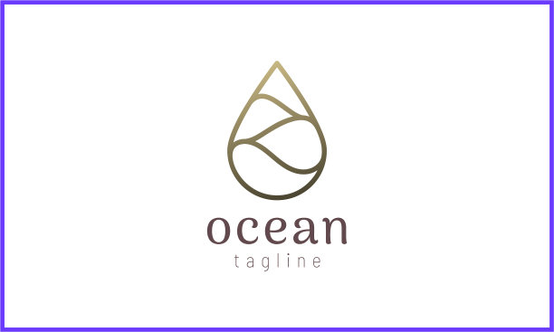 水珠落下金色，简单而现代图片下载