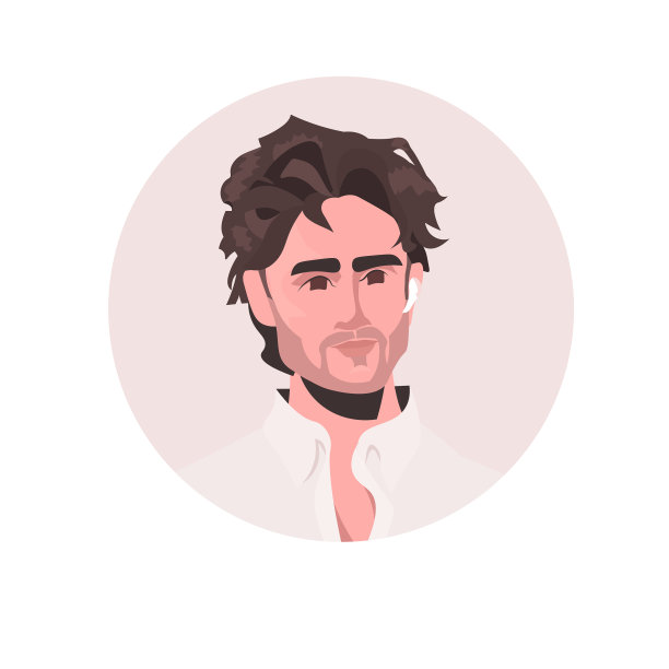 黑发的年轻人头像漂亮的男人图片下载