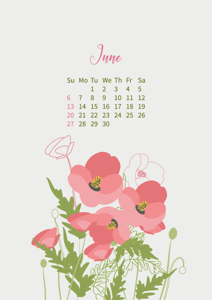 花日历2021与花束鲜花图片下载