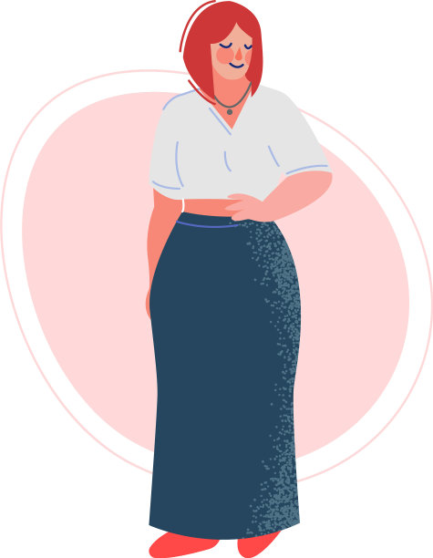 有吸引力的大尺寸女人美丽的曲线图片下载