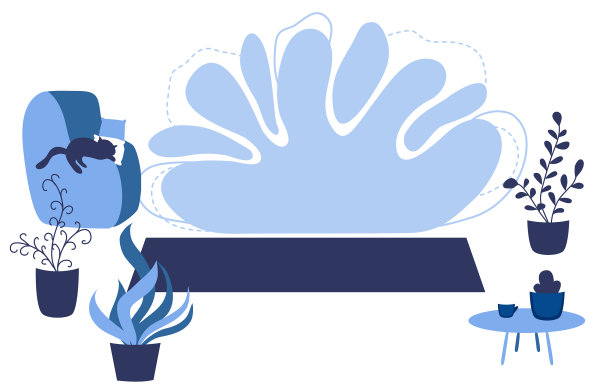 内饰，客厅，装饰现代图片下载