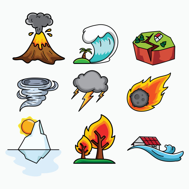 自然灾害集图片下载