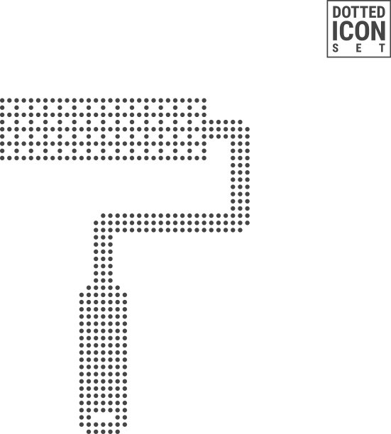 油漆辊点图案图标油漆辊点图片下载