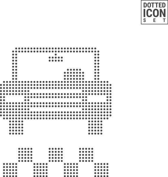 出租车点图案图标出租车点图标孤立上图片下载