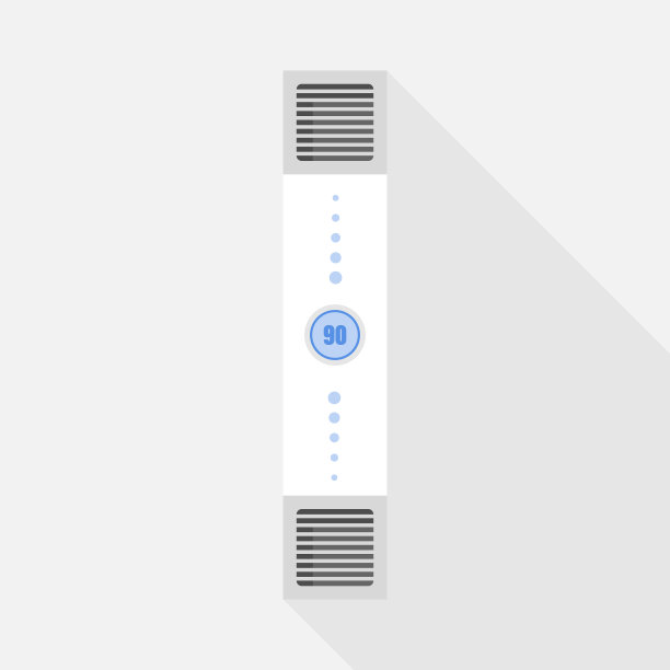 空气净化器的概念。抗菌空气净化器。过滤不受COVID病毒影响的病毒。医疗防病毒设备概念。矢量图图片下载