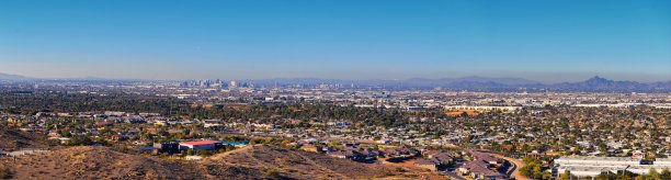 凤凰城市区从南山公园和保护区，皮马峡谷徒步旅行路线，凤凰城，南亚利桑那州沙漠。美国。图片下载