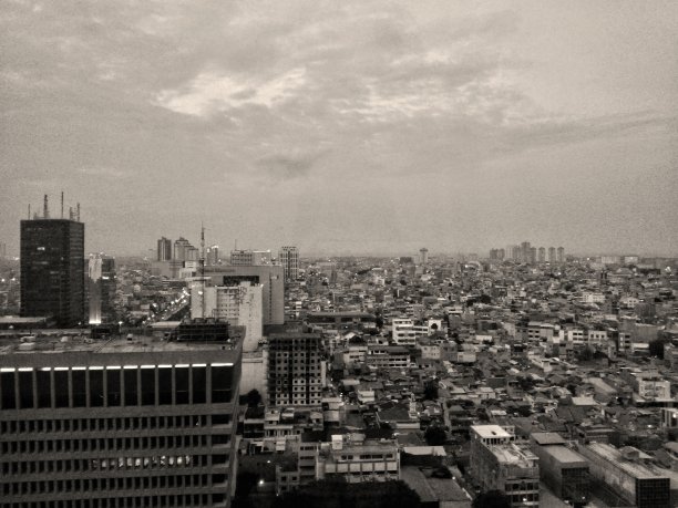 单色城市视图图片下载