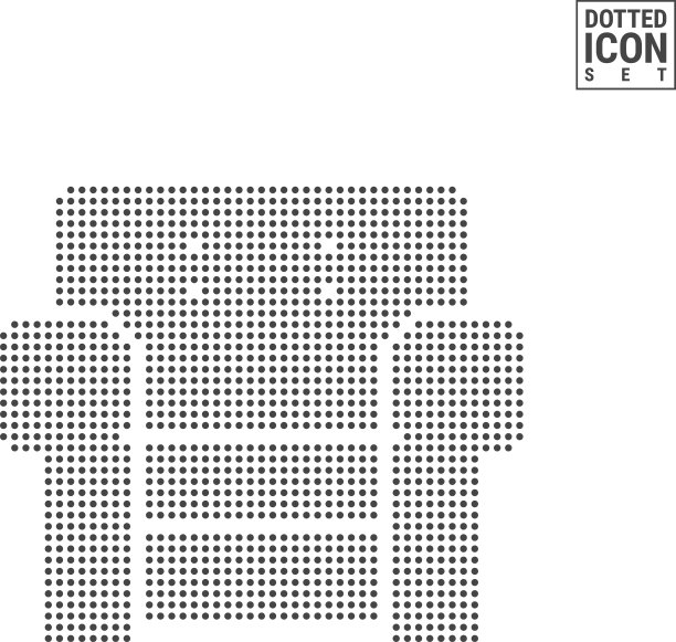 软椅子点图案图标扶手椅点的图标图片下载