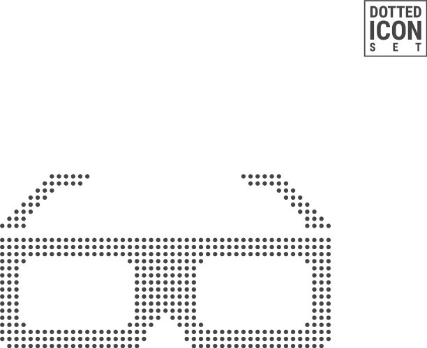 3d眼镜点图案图标电影眼镜点图片下载