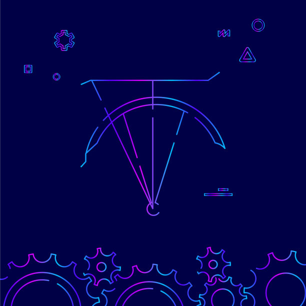 自行车或自行车挡泥板与主干线图标图片下载