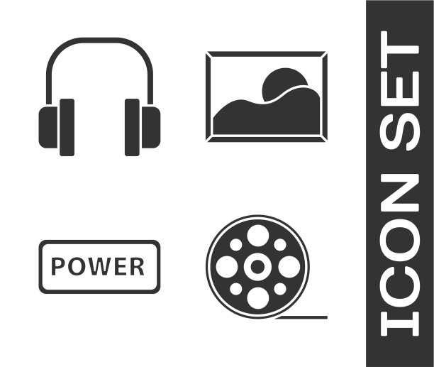 设置胶片卷轴耳机的电源按钮和图片下载