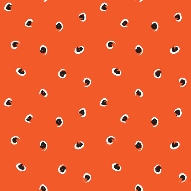 橙色笔触无缝图案背景图片下载