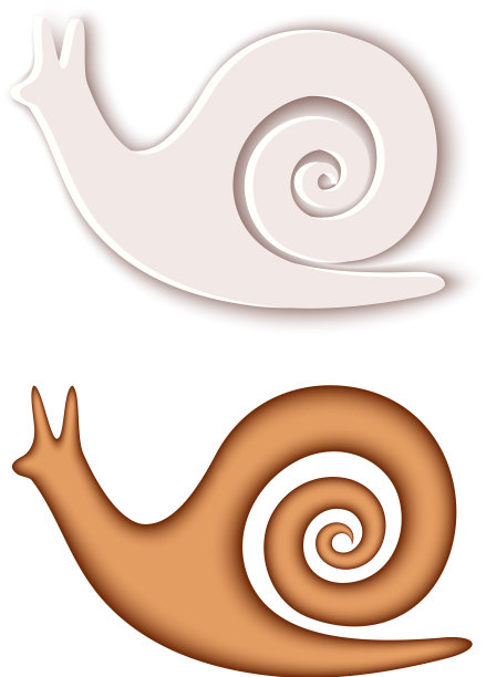现代体积蜗牛图片下载