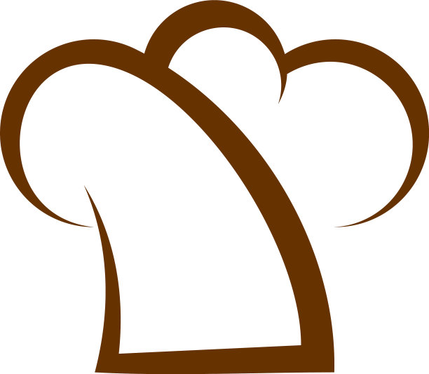 厨师帽标志设计模板图标符号图片下载