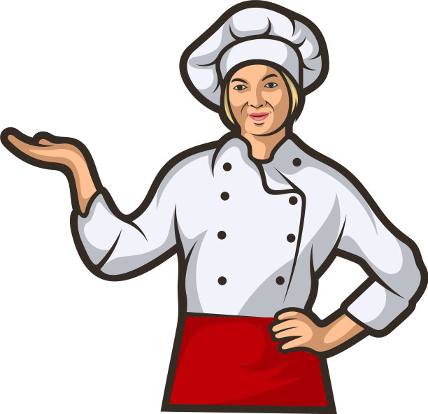 厨师人物标识设计模板图标符号图片下载