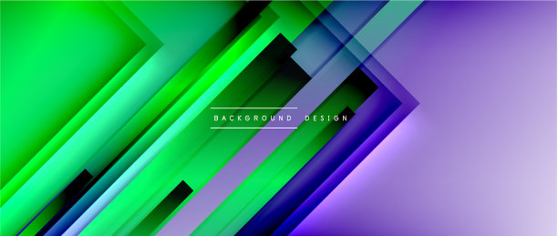 动态线条上的流体颜色梯度流行图片下载