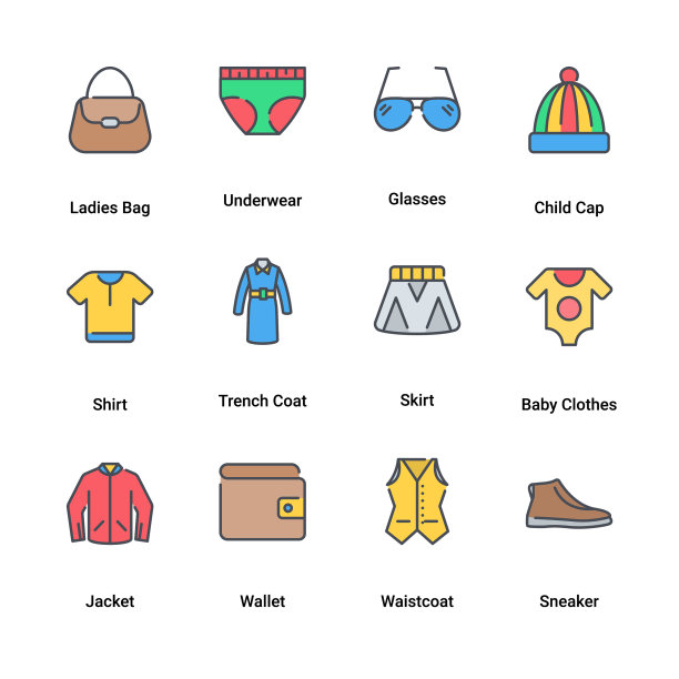 服装和饰品图片下载