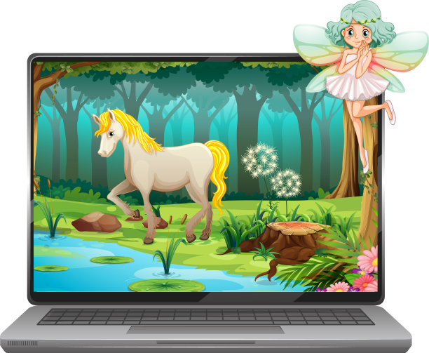 童话故事的电脑背景图片下载