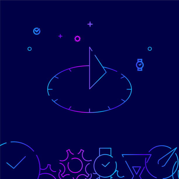 日晷线图标符号象形符号符号上的一个黑暗的标志图片下载