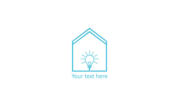 简约现代创意灯泡房图片下载