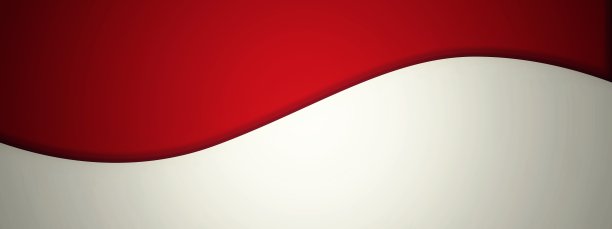 抽象的红色形状覆盖在白色背景上图片下载