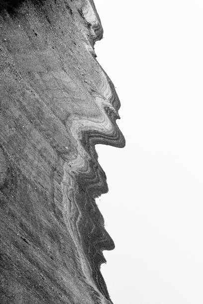 抽象的天线。背景和概念。大自然在海岸线上形成。地球和水。图片下载