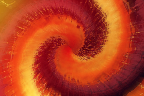 彩色液体的漩涡图片下载