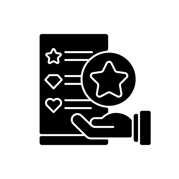 可用性评估黑色象形图标图片下载