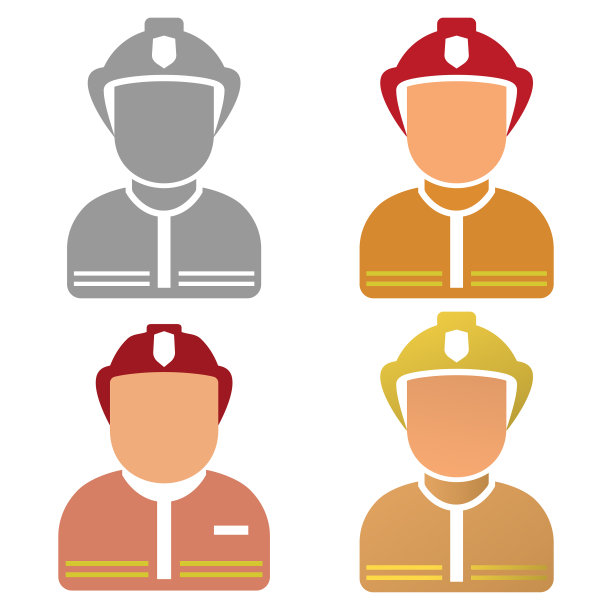 消防员字符集图片下载