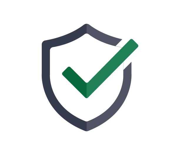 安全盾和白色背景。徽章或按钮的贸易网站。百分百安全理念。图片下载