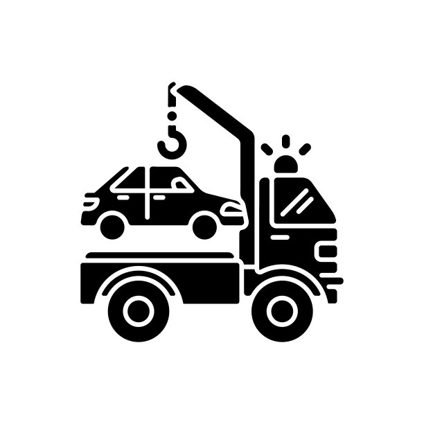 拖曳服务黑色字形图标图片下载