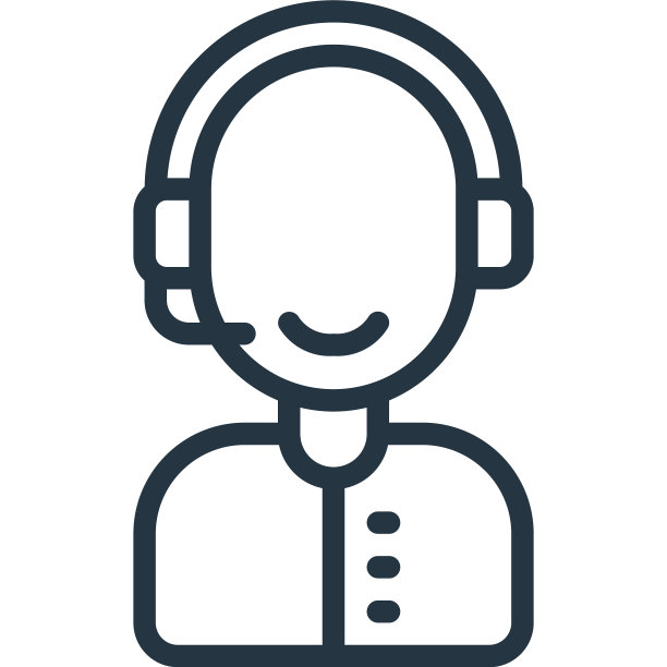 呼叫中心座席图标可编辑图片下载