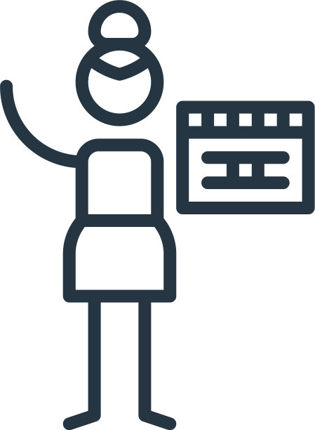 影院图标孤立的白色背景轮廓图片下载