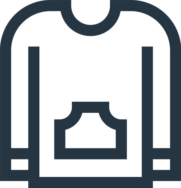 毛衣图标毛衣可编辑笔画毛衣图片下载