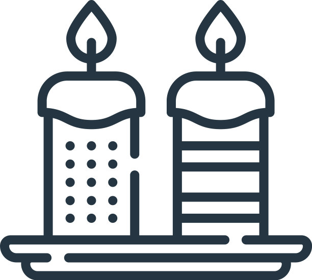 蜡烛，图标蜡烛，可编辑的中风蜡烛图片下载