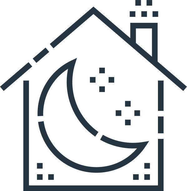 睡眠模式图标孤立在白色背景图片下载