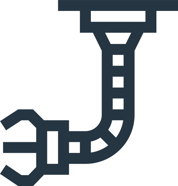 机器人手臂图标孤立在白色背景上图片下载