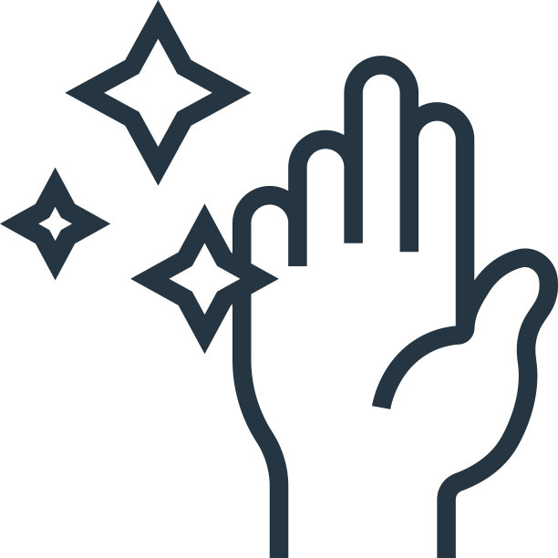 手洗图标孤立的白色背景图片下载