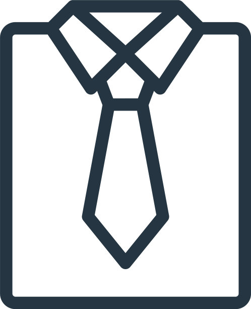 衬衫图标孤立的白色背景轮廓图片下载