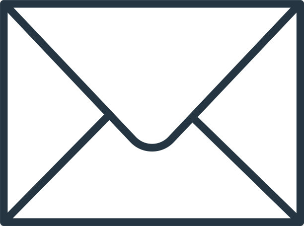 信封图标孤立在白色背景上图片下载