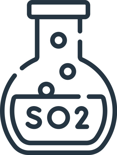 亚硫酸盐图标孤立的白色背景轮廓图片下载