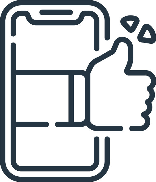 智能手机图标孤立的白色背景图片下载