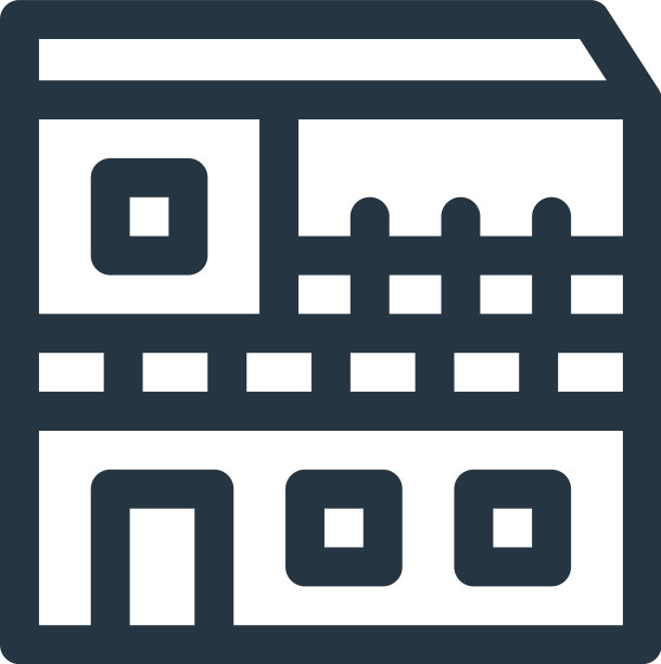 公寓图标公寓可编辑的笔触图片下载