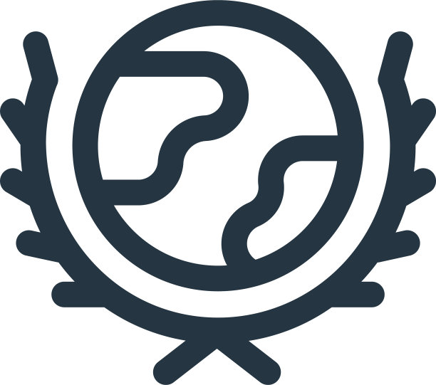 行星图标孤立在白色背景轮廓图片下载