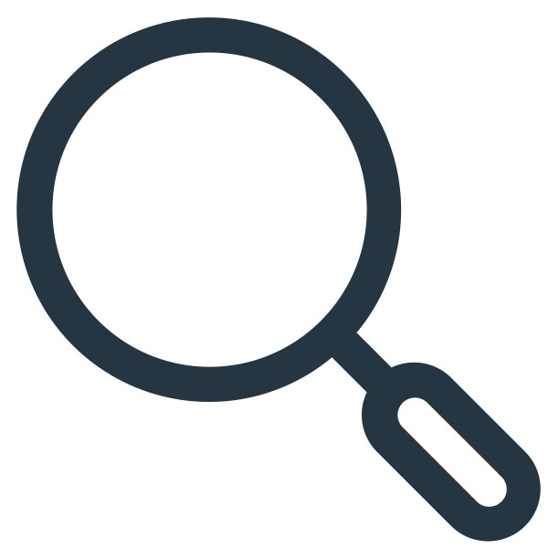 缩放图标孤立的白色背景轮廓图片下载